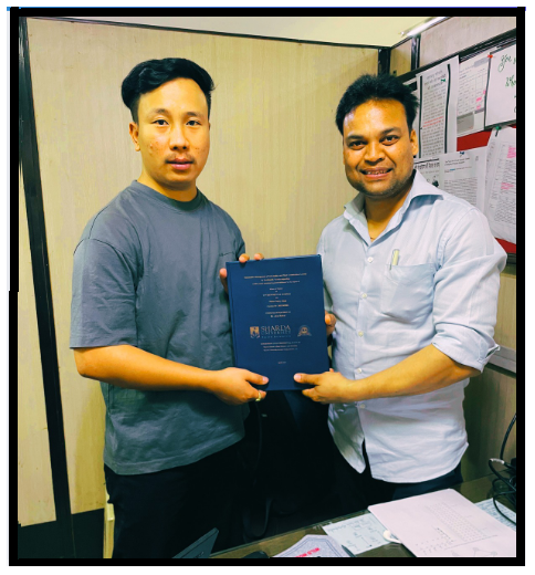 JitinNature's tweet photo. I have great moments Mr. Oinam Sanjoy Singh https://t.co/Q33UXbw1fw. students from Manipur completed dissertation under my supervision. Congratulations to, Mr. Oinam Sanjoy Singh, I wish you continued success and happiness in all you do. https://t.co/nOw5sNtUNH