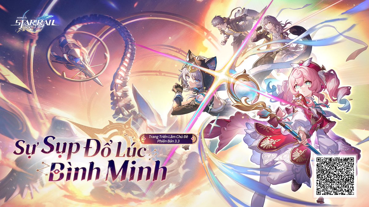 htdart's tweet photo. Nhà Khai Phá thân mến, trang triển lãm chủ đề "Sự Sụp Đổ Lúc Bình Minh" Phiên Bản 3.3 đã ra mắt, hãy cùng xem thử phiên bản mới có những nội dung gì nhé! https://t.co/OtQCoaw7Sr