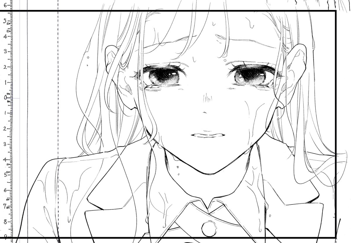 お話が佳境なのもあって、描いてるキャラがみんな必死な顔してます。
相変わらずネーム時点での顔はラフのままなので、読み取ってくれる担当さんに感謝しかない✨