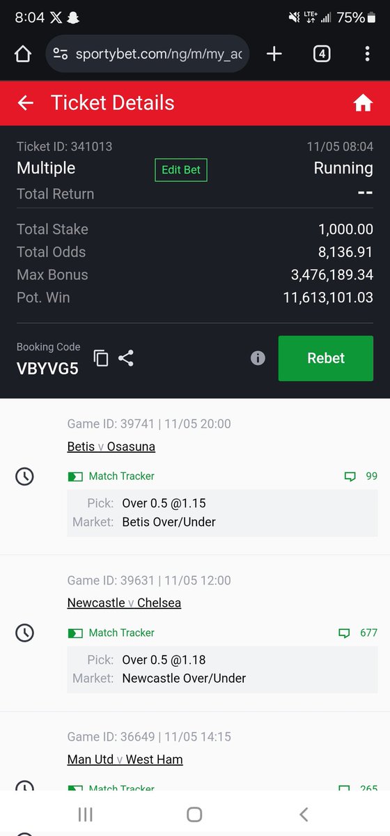 BMS ⚽️ (@bmstips1) on Twitter photo 8100 ODDS FOR TODAY
SWEET EDIT IN THE CHANNEL- t.me/+8mWvwFgHOk1jY…
<a href="/pbtips_/">PBTIPS ♻️♻️👀</a> fun mi ni 50 ODDS EDIT JOOR 8100 ODDS FOR TODAY
SWEET EDIT IN THE CHANNEL- t.me/+8mWvwFgHOk1jY…
<a href="/pbtips_/">PBTIPS ♻️♻️👀</a> fun mi ni 50 ODDS EDIT JOOR