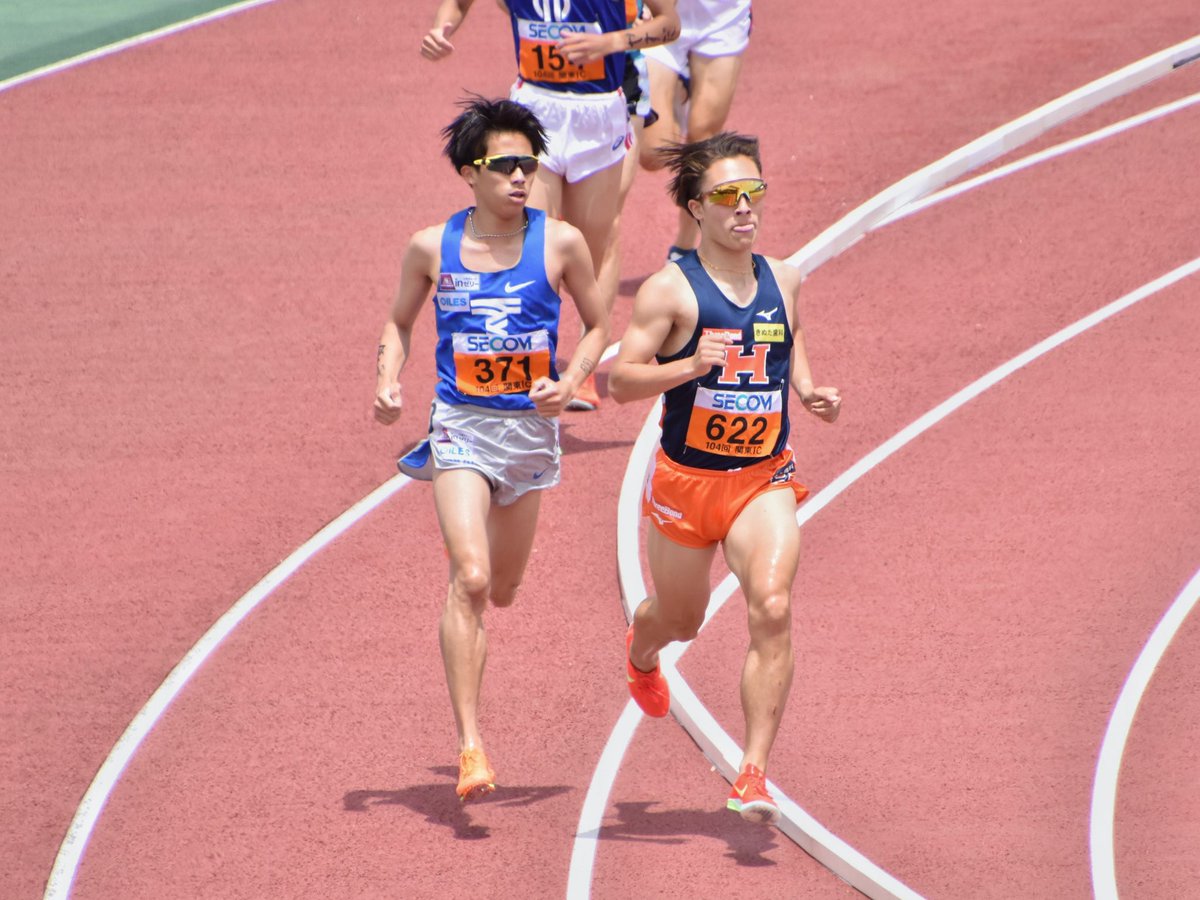 machakin77's tweet image. 2025.5.11 関東インカレ
男子3000mSC決勝
🥇小野 真忠 選手（東海大）
#GoTOKAI
おめでとうございます！
ラスト1周痺れました✨