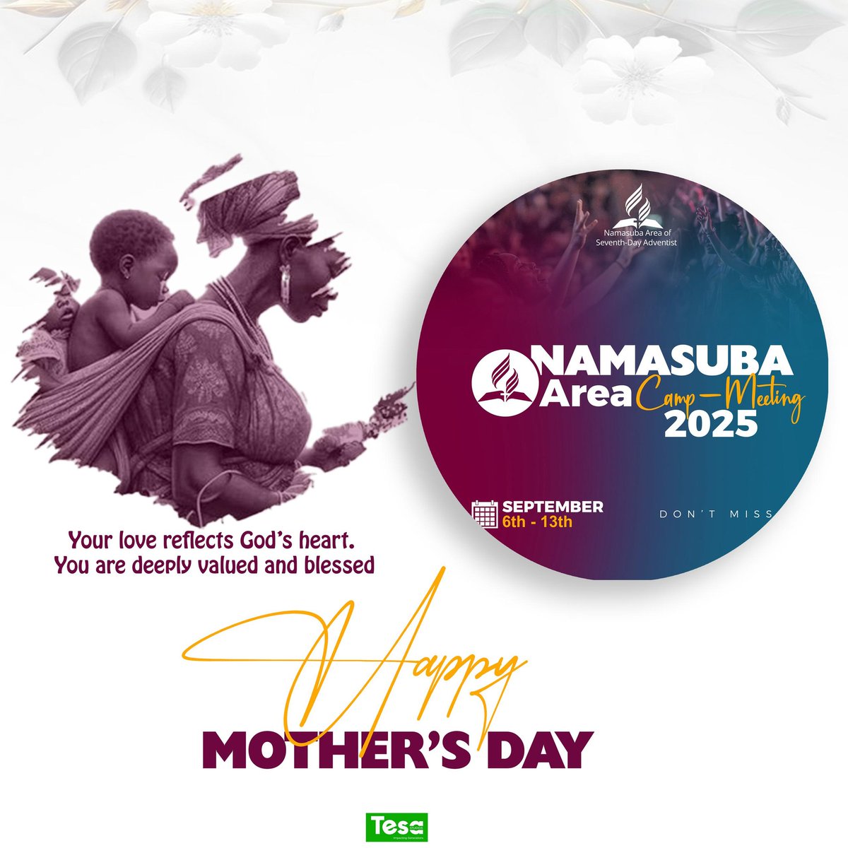 SdaNdejje's tweet image. To all Mothers: Your love is a gift. May you feel deeply valued and blessed today and always.
#HappyMothersDay | #NamasubaCamp2025