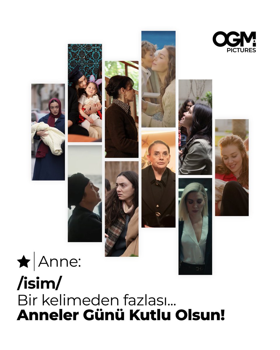“Anne”, bir kelimeden fazlası.

Sadece bir karakter değil; Sonsuz sabrın, sessiz gücün ve kalpten gelen varoluşun adı.

Anneler Günü kutlu olsun!

#OGMPictures