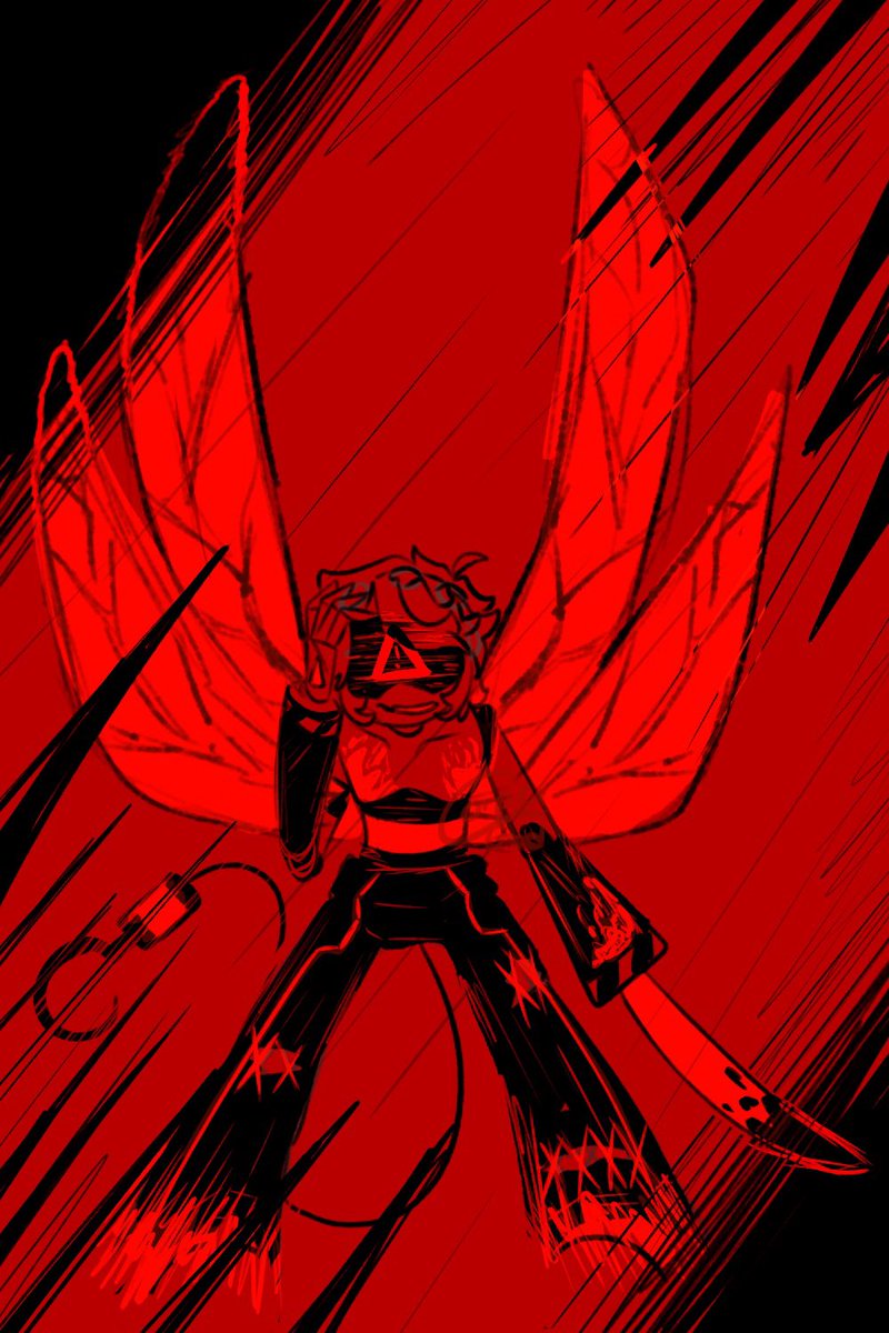 Idk I can't sleep so I draw Nox -

#mdnox #MDpanicAU #mdtwt #murderdrones