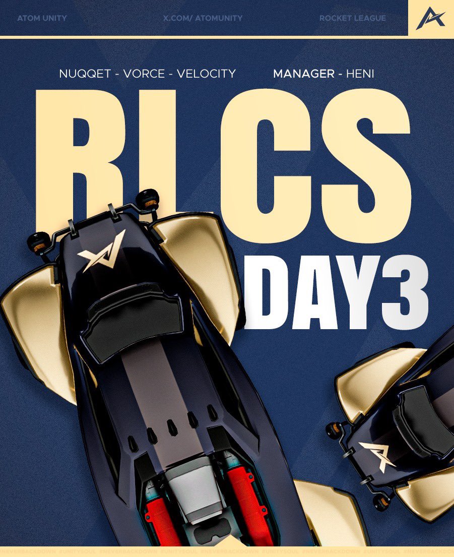 RLCS 2025 - Europe Open 5 - DAY 3

This sh*t gotta happen again — no cap. ✨

🏴󠁧󠁢󠁥󠁮󠁧󠁿 | <a href="/vorceuh/">.</a> 
🏴󠁧󠁢󠁥󠁮󠁧󠁿 | <a href="/velo_rl/">velocity</a> 
🏴󠁧󠁢󠁥󠁮󠁧󠁿 | <a href="/Nuqqet_RL/">Nuqqet</a> 
🇨🇭 | <a href="/henirll/">Heni!</a> 

🔴 | twitch.tv/velocityrll
🔴 | twitch.tv/vorceful_

💙 | #NeverBackDown | #UnitySoul