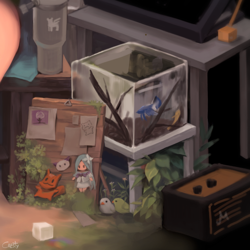 caesty's tweet image. 좋아하는 것들로 가득 채우기🏞️
묘사할 것들이 엄청 많네요. 재미있으니까 괜찮아..😇