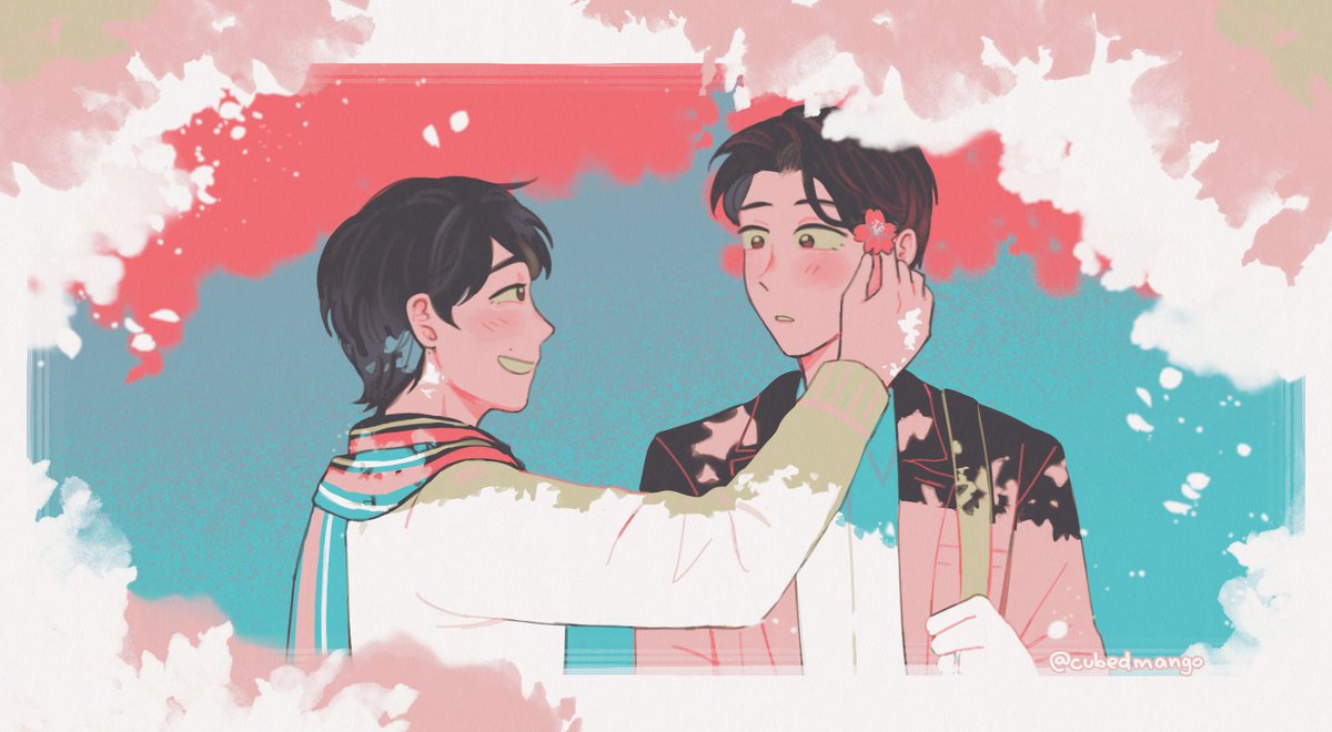 cubedmango's tweet image. stuff from march #cherrymagic