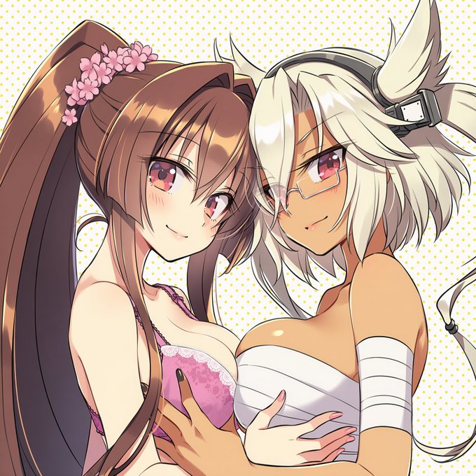 大和と武蔵(艦これ) 