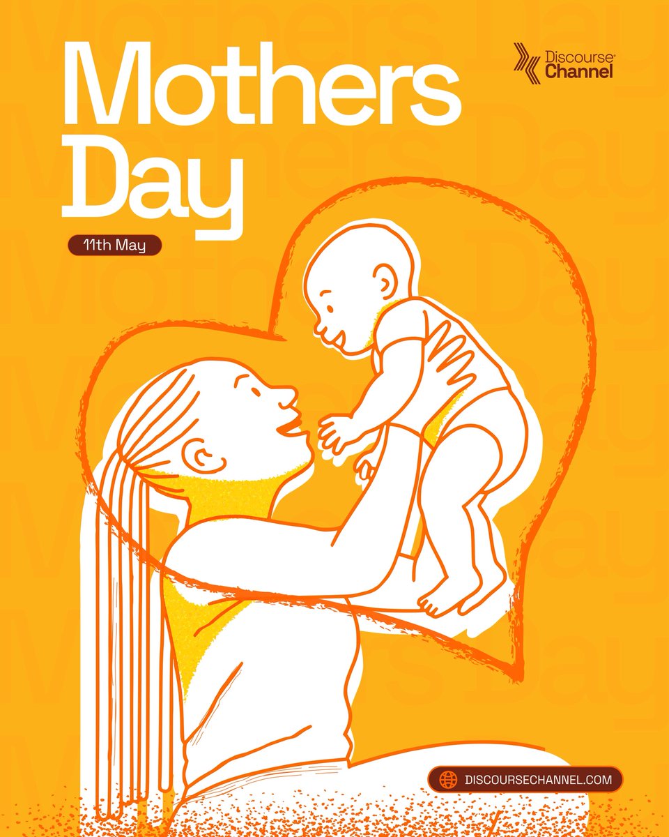 DChannelAfrica's tweet image. To all the moms raising the world with love and grace, today’s for you. 💛
Happy #MothersDay! 🌸
#CelebrateMoms #DiscourseChannel