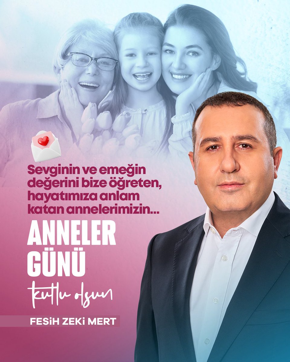Başta annem olmak üzere, yüreğiyle büyüten, sevgisiyle yaşatan tüm annelerin Anneler Günü’nü kalpten kutluyorum.
Aramızdan ayrılan tüm anneleri ise rahmetle anıyorum.

“Anne, yeryüzündeki cennetin adıdır.”

Varlıklarıyla dünyayı güzelleştiren tüm annelere sonsuz sevgiyle…