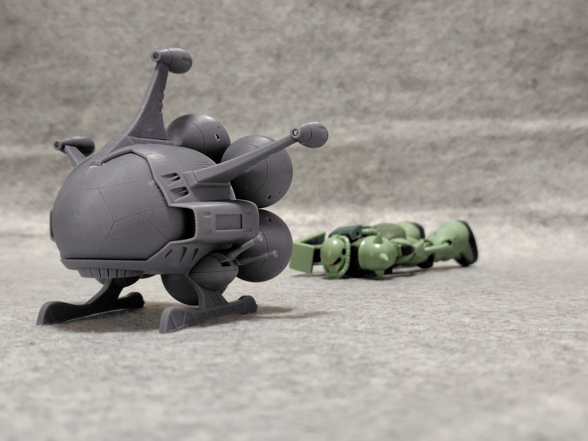 hoboho78's tweet image. ソドン仮組しました
イイ感じなんですけど1/144にしてはデカすぎ...
縮小してもう一回作ります

tesakibuki.blog.fc2.com/blog-entry-212…