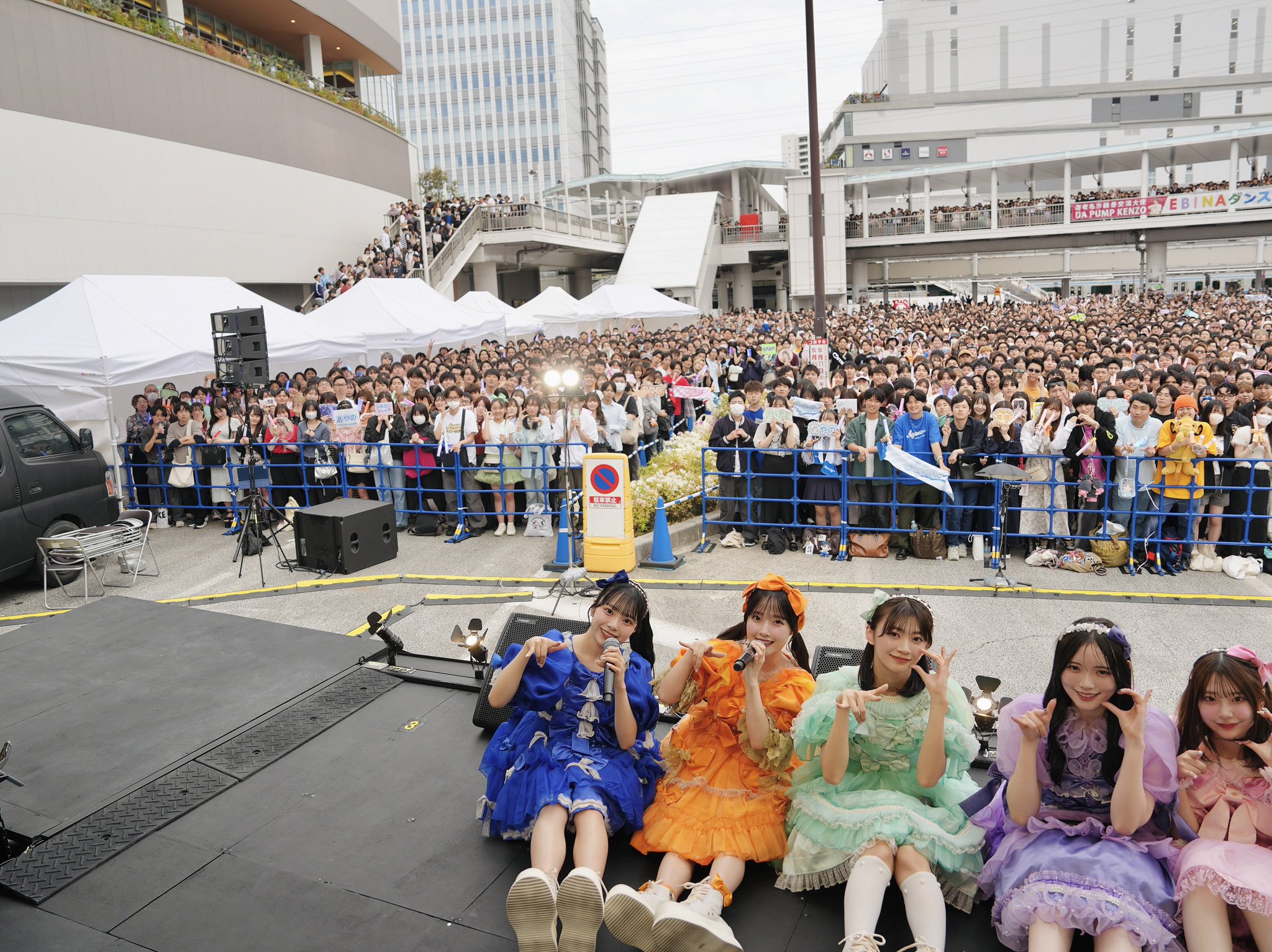 L/INE LIVE アイドル 集合写真 オールナイトニッポンXスペシャルライブ ~in 横浜アリーナ
