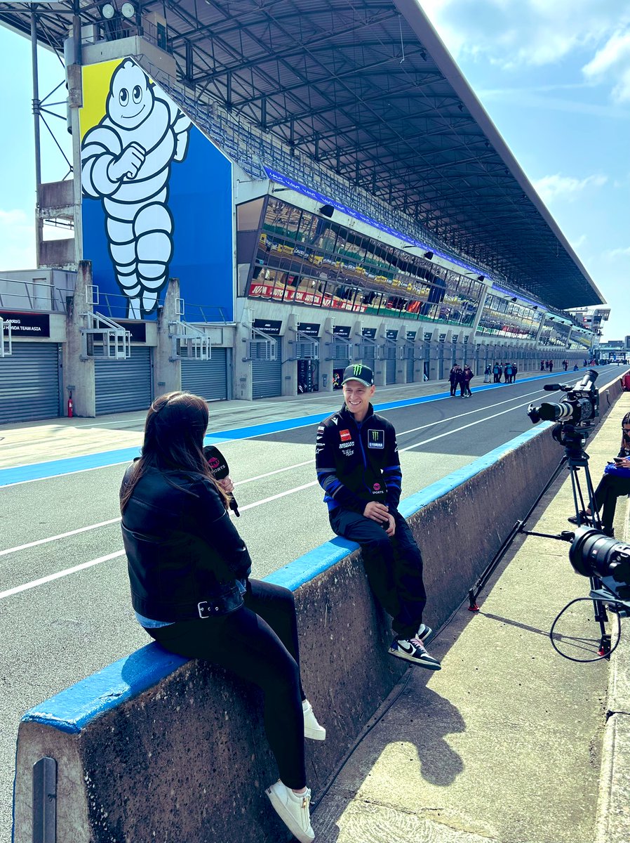 Natalie Quirk (@nataliequirk) on Twitter photo Fabio on pole, the threat of rain and a full house at Le Mans! Round 6 live on <a href="/bikesontnt/">TNT Sports Bikes</a> #motogp π«π· Fabio on pole, the threat of rain and a full house at Le Mans! Round 6 live on <a href="/bikesontnt/">TNT Sports Bikes</a> #motogp π«π·