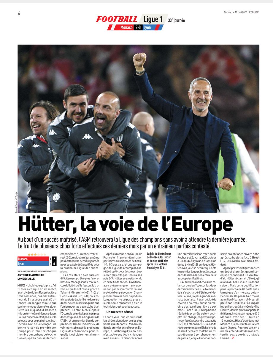 LudoLamoureux's tweet photo. #MONOL #ligue1Mcdo #J33 #lequipe #avina #scuro #hutter #sequeda #LdC #UCL #monaco #asm #daghemunegu https://t.co/GFOpH707lr