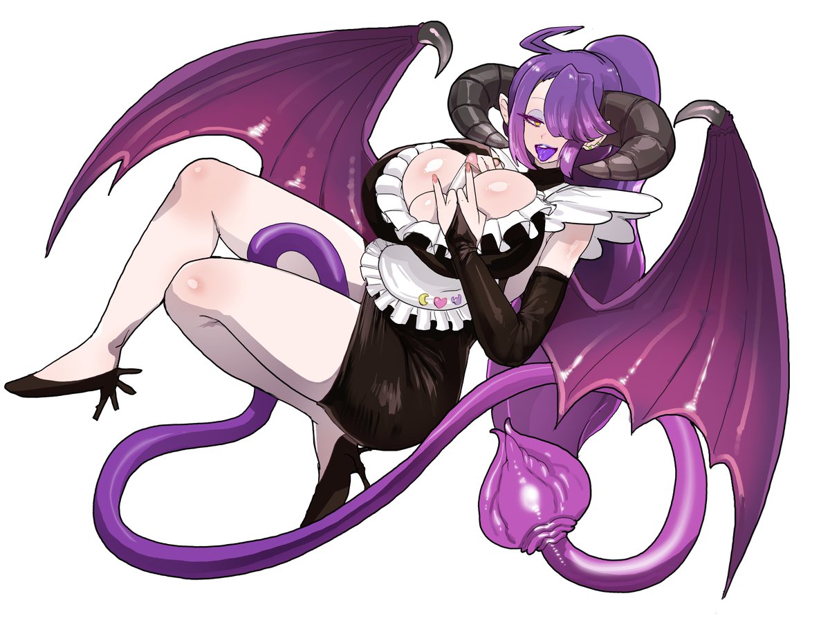 瀬戸内さん(@blackse)にskebでお願いした快楽調教ママ系サキュバス!
彼女に捕まった獲物は魔法で縮小。おっぱいの谷間の奥深くに監禁されどろどろに甘やかされて赤ちゃんにされてしまうぞ!
実は甘やかし赤ちゃん化調教プレイが得意なだけでそこまで母性的ではないぞ!
 https://t.co/3MKoXrUjCC 