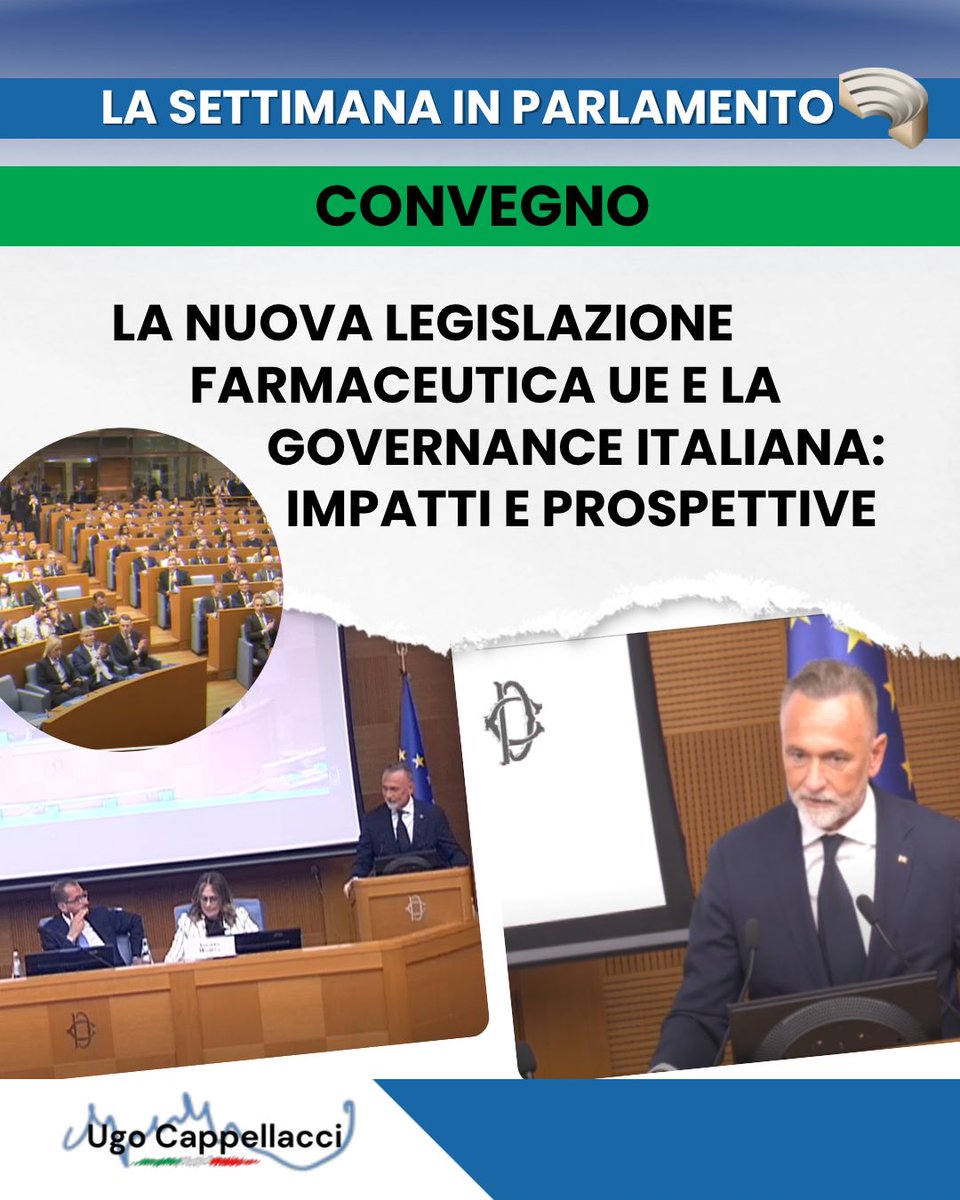 🗓️ La settimana in #Parlamento
Una settimana intensa tra Aula, Commissione e Convegni per affrontare temi cruciali per il presente e il futuro del nostro Paese.