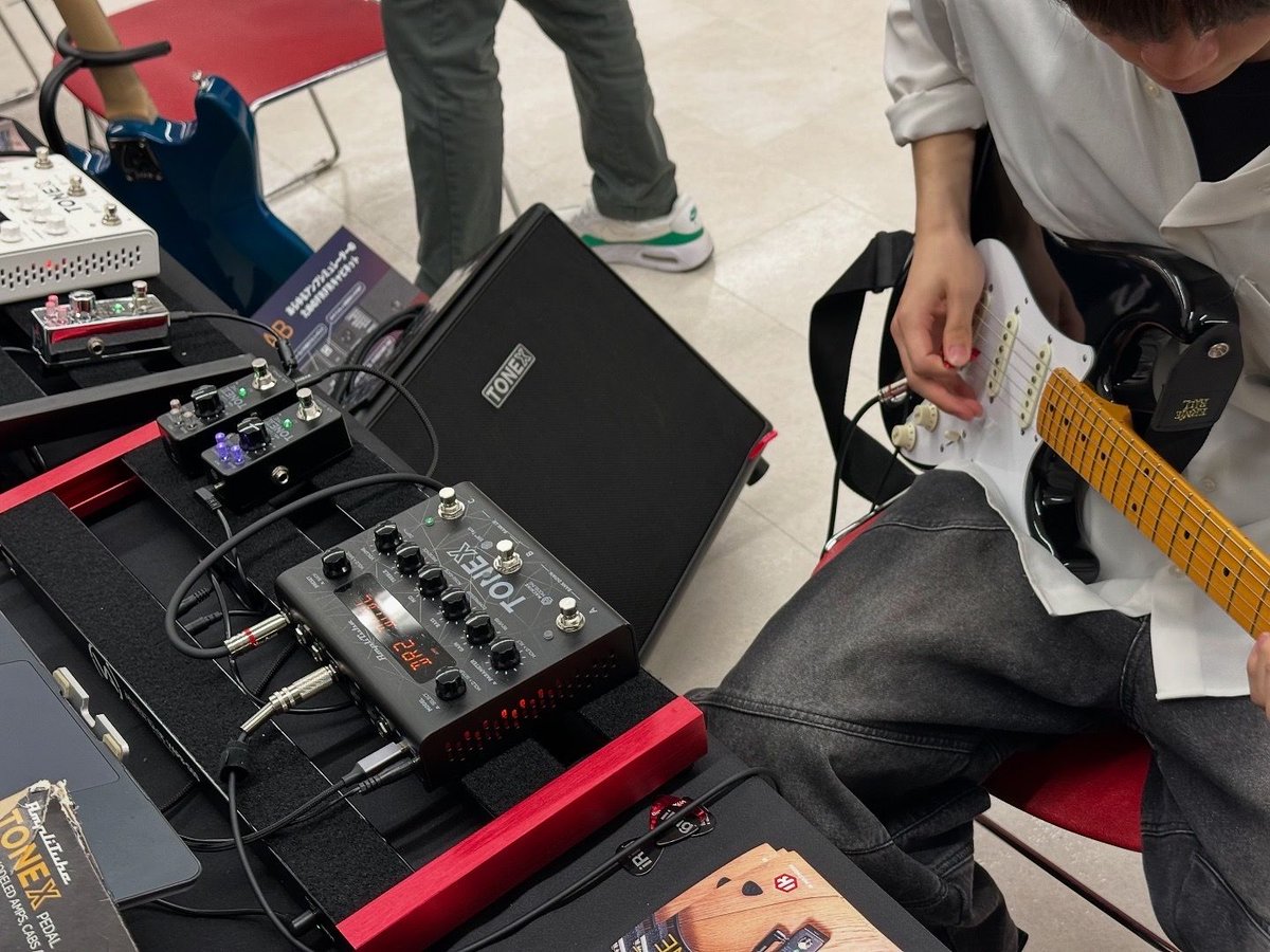 ikmultimedia_jp's tweet image. Day 2

#tonexcab #tonexone #tonexpedal #tonex 
#soundmesse #サウンドメッセ2025