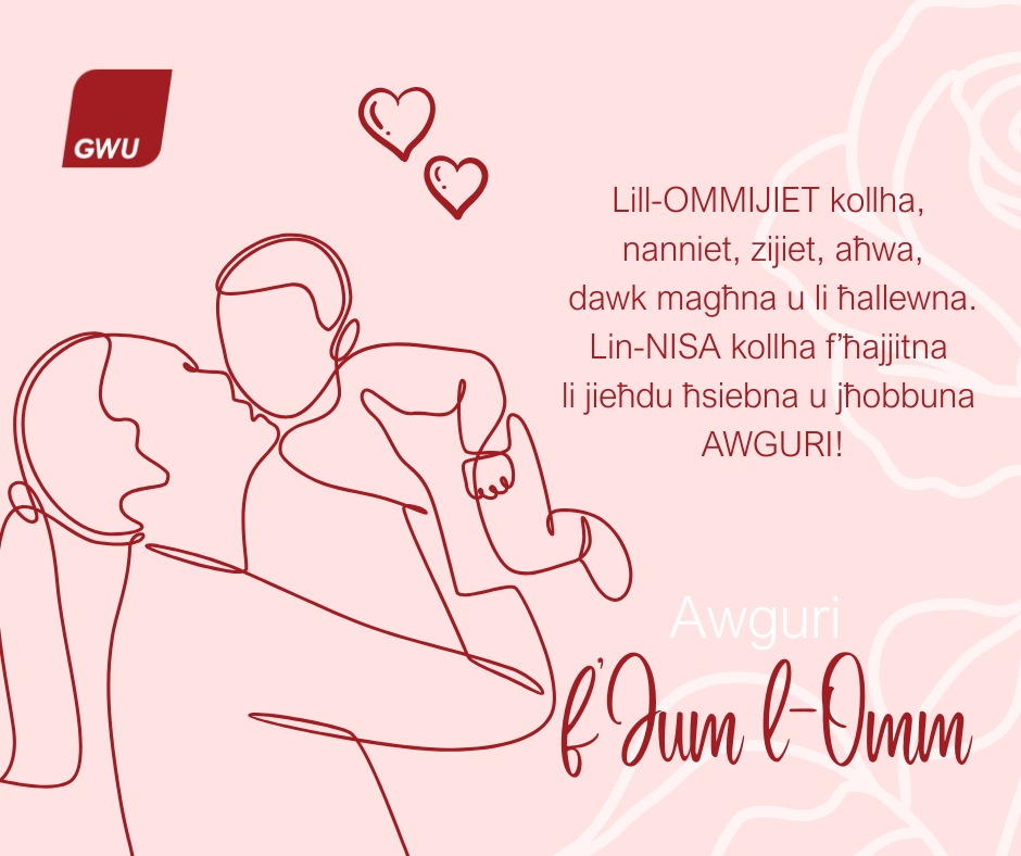 Happy Mother's Day

To all the MOTHERS,
grandmothers, aunts, sisters,
those with us and those who have left us,
To all the WOMEN in our lives
who care for us and love us
HAPPY MOTHER'S DAY!