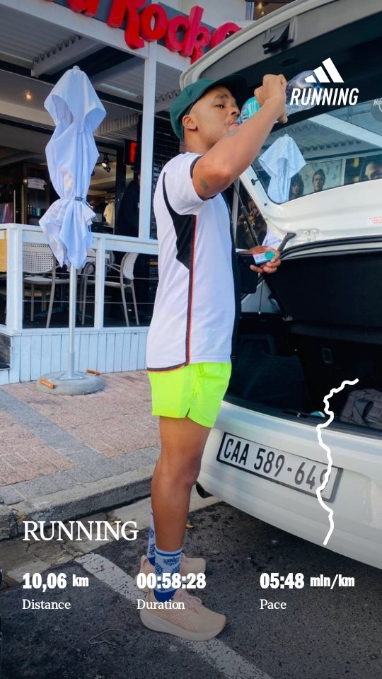 Sunday morning 

#IPaintedMyRun 
#RunningWithTumiSole 
#TrapnLos 
#FetchYourBody2025