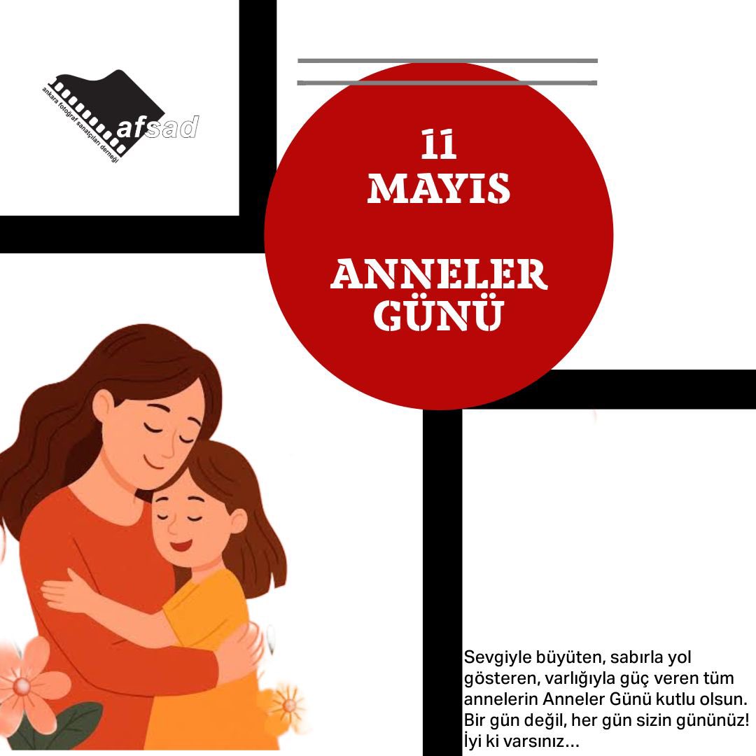 Sevgiyle büyüten, sabırla yol gösteren, varlığıyla güç veren tüm annelerin Anneler Günü kutlu olsun.
Bir gün değil, her gün sizin gününüz! İyi ki varsınız...

#afsad #ankara #annelergunu