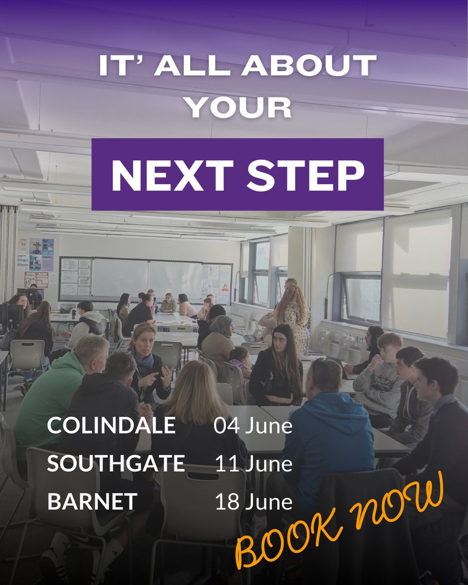 Whether you're a school-leaver or an adult learner, our upcoming Open Days are the perfect opportunity to explore your Learning Path options: hubs.la/Q03lBM_60

#BarnetSouthgateCollege #FurtherEducation #HigherEducation #SchoolLeavers #collegeopenevent