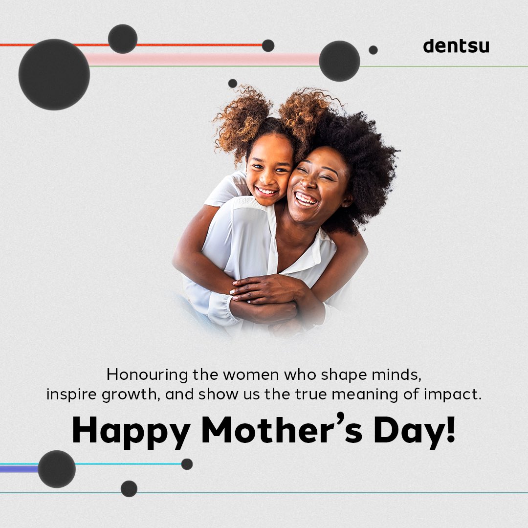 To the ones who lead with love and shape the future, your impact is immeasurable, your strength unstoppable.
Here’s to the moms who inspire growth in every heart they touch.
#dentsu #dentsughana #MothersDay2025
