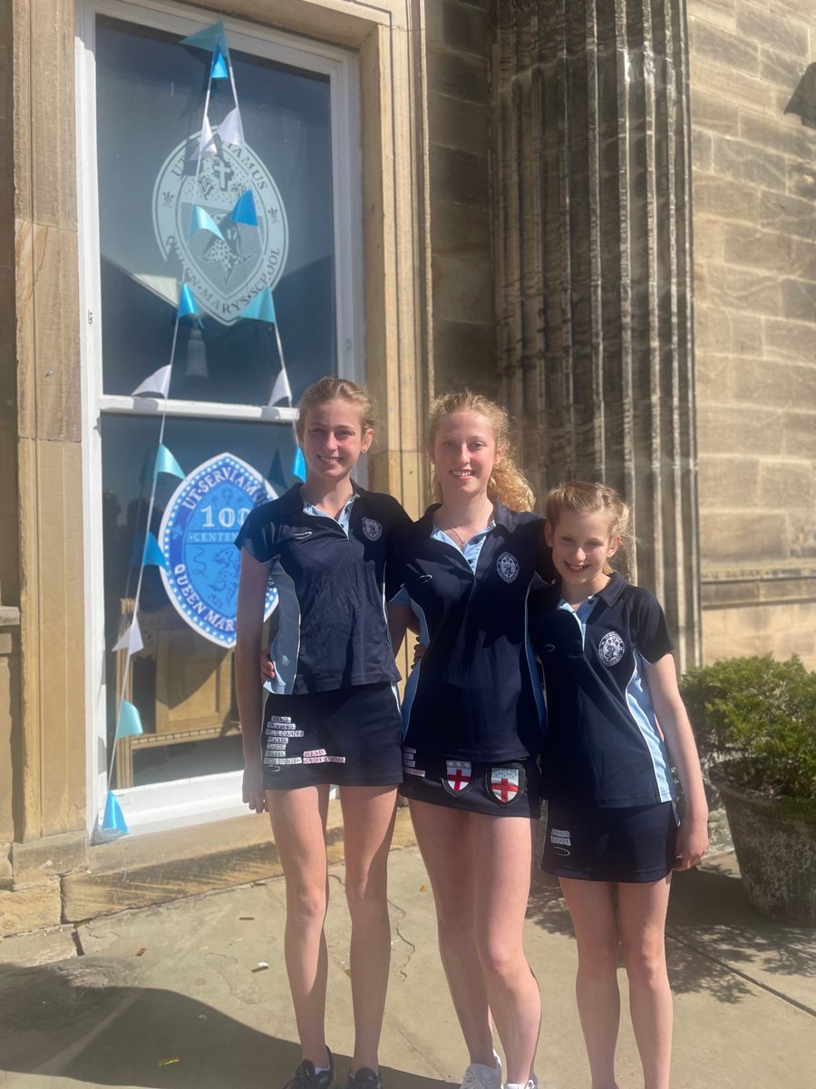 🎉 A hat-trick of success for sisters Mimi, Daisy and Annabel, who have all been awarded Sports Scholarships at Queen Mary’s! 🏅🏅🏅 #QMarysSport #QMarysScholarships #HerBestDay #QMarys100