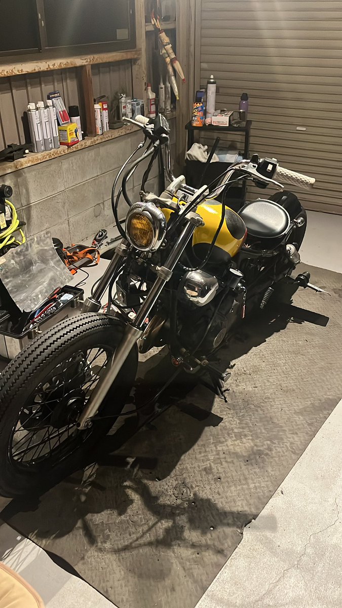AAyt0526's tweet photo. 完成
チャリンコみたい

#xv250 https://t.co/8y8xefK39S