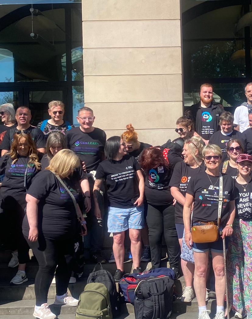 Fabulous day in London yesterday, a little bit warm though.
Walking from Westminster to Tower Bridge raising awareness of gambling harm, in particular with regard to women - who people often don't think get impacted by this addiction as much as men, guess what, they do ☀️