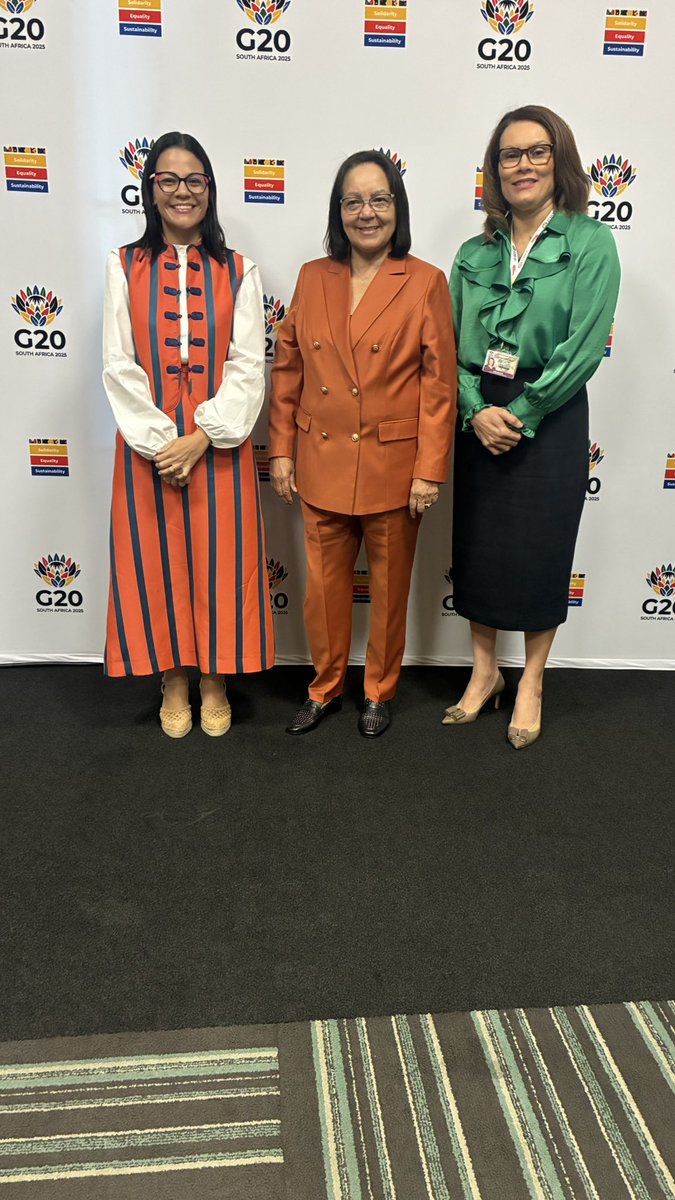 Natalia Bayona 🇺🇳 (@nataliabayona) on Twitter photo ."Excited to be in South Africa with <a href="/g20org/">G20 South Africa</a> shaping the future of tourism!
Proud to share 2 key priorities:
1.People-centered AI for MSMEs
2.Boosting $98B tourism investment & youth jobs
<a href="/UNWTO/">UN Tourism</a> is glad to be knowledge partner! Thanks Minister <a href="/PatriciaDeLille/">Patricia de Lille</a> for your trust" ."Excited to be in South Africa with <a href="/g20org/">G20 South Africa</a> shaping the future of tourism!
Proud to share 2 key priorities:
1.People-centered AI for MSMEs
2.Boosting $98B tourism investment & youth jobs
<a href="/UNWTO/">UN Tourism</a> is glad to be knowledge partner! Thanks Minister <a href="/PatriciaDeLille/">Patricia de Lille</a> for your trust"