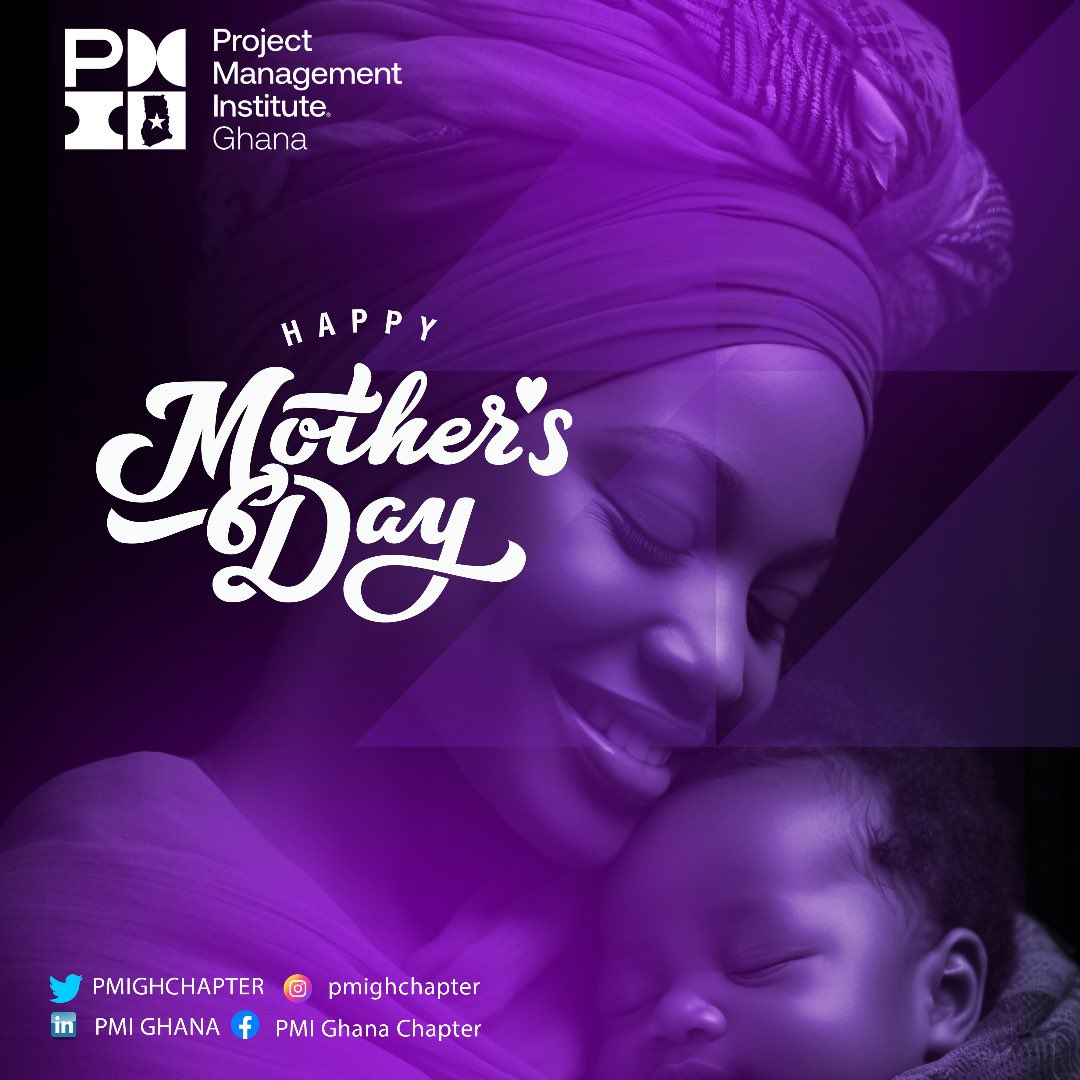 Happy Mother’s Day to the true Project Managers of our lives!

You planned with purpose, managed with love, controlled the chaos, and delivered endless care—always on time and under budget.

Thanks you for always keeping our milestones on track! <a href="/PMIGHChapter/">Project Management Institute Ghana</a>