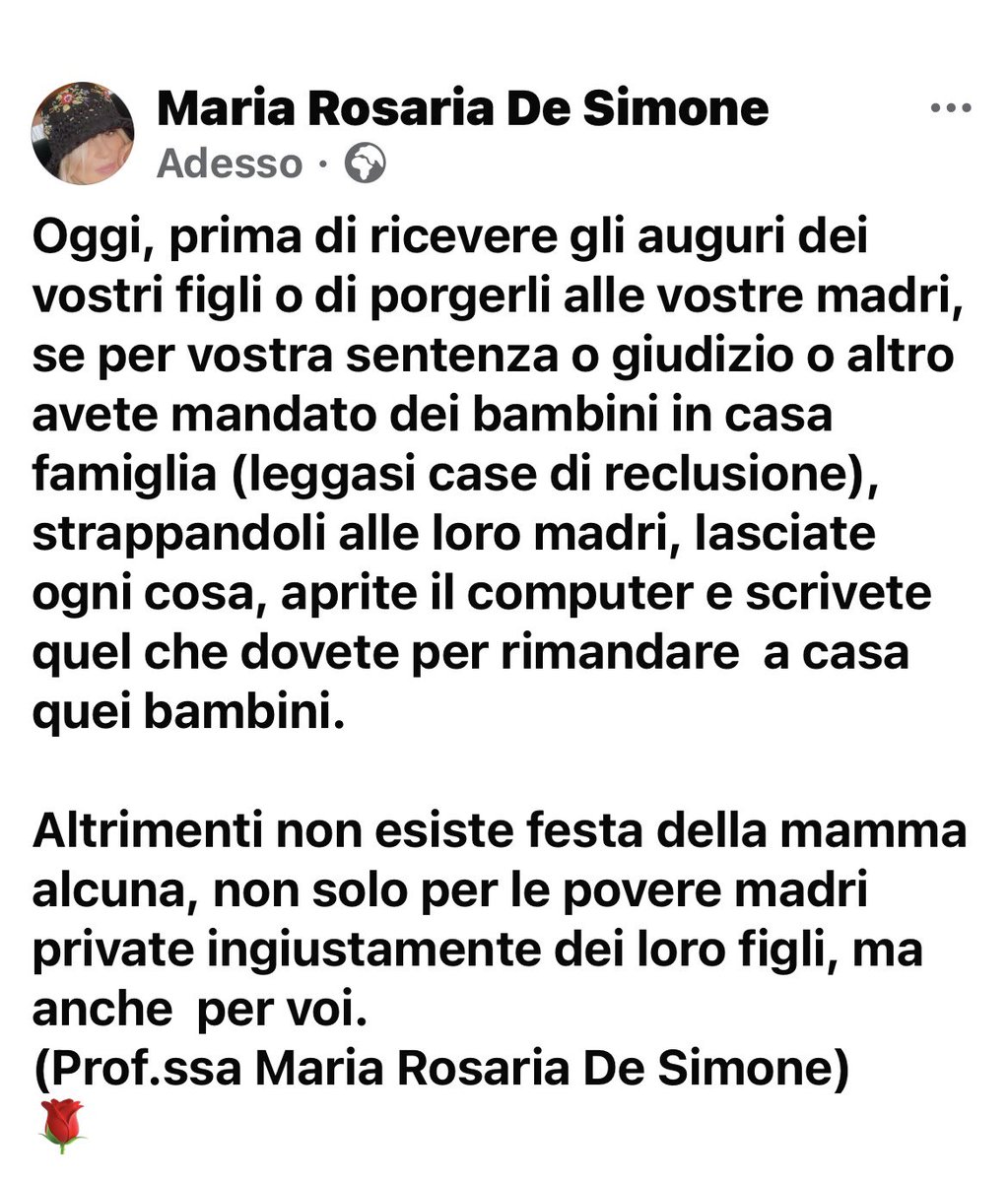 Rosaria de Simone (@salicero) on Twitter photo 