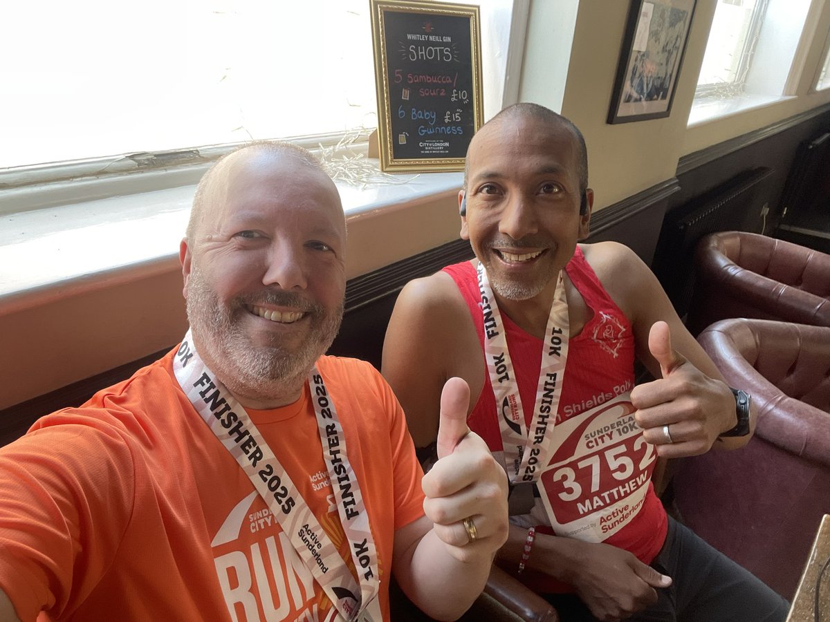 Prof John Leeds (@nendoscopy) on Twitter photo Today was the first timed race for this year for me and was the awesome Sunderland 10K. I am doing this for <a href="/PancreaticCanUK/">Pancreatic Cancer UK</a> so please follow the link and donate if you can.
ajbellgreatnorthrun2025.enthuse.com/pf/john-leeds Today was the first timed race for this year for me and was the awesome Sunderland 10K. I am doing this for <a href="/PancreaticCanUK/">Pancreatic Cancer UK</a> so please follow the link and donate if you can.
ajbellgreatnorthrun2025.enthuse.com/pf/john-leeds