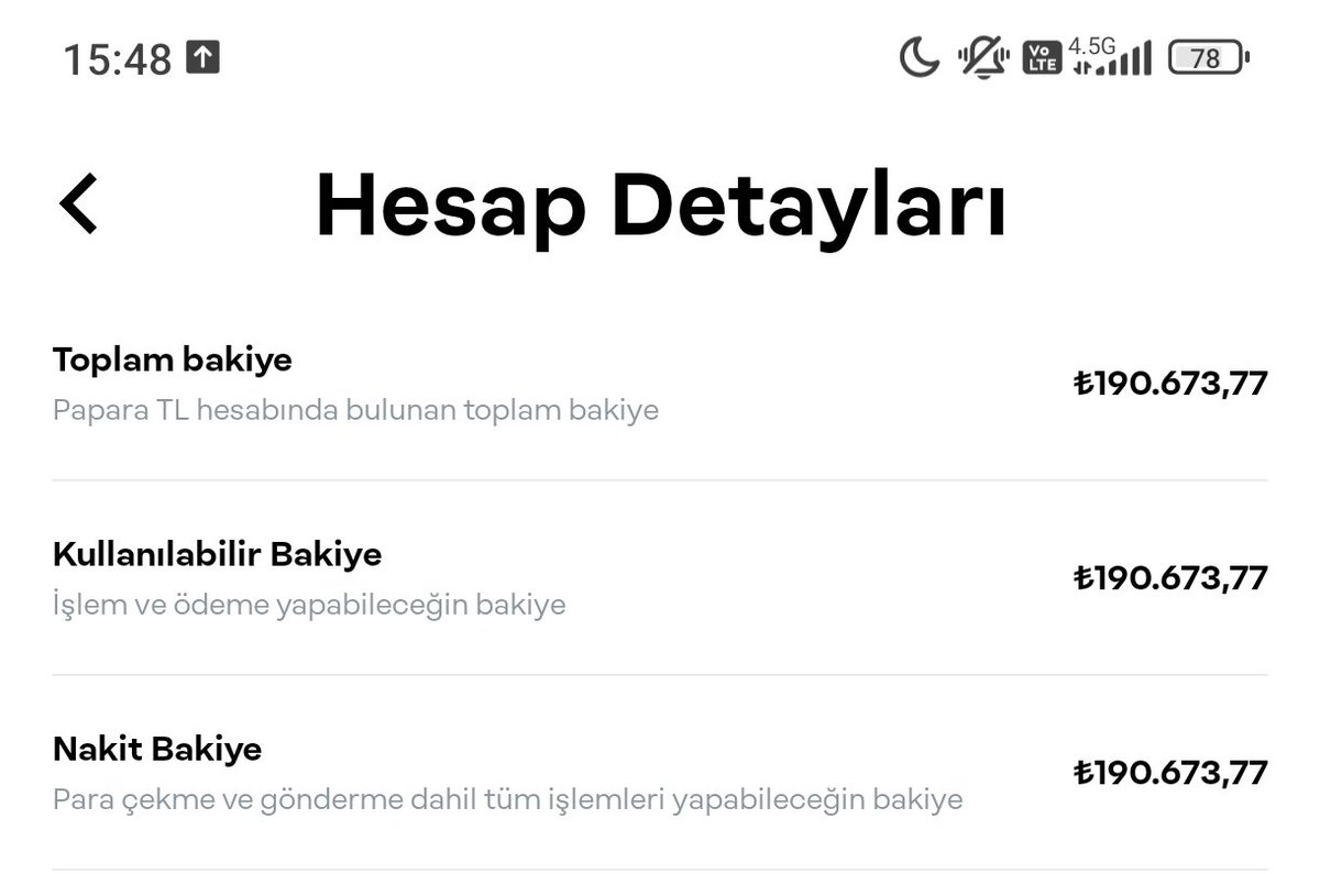 papara hesabımda 190.673₺ var, ödüle talip olanlar 4 saat içinde tüm butonlara eksiksiz olarak basıp beklesin. 5 kişiyi mutlu edeceğim.