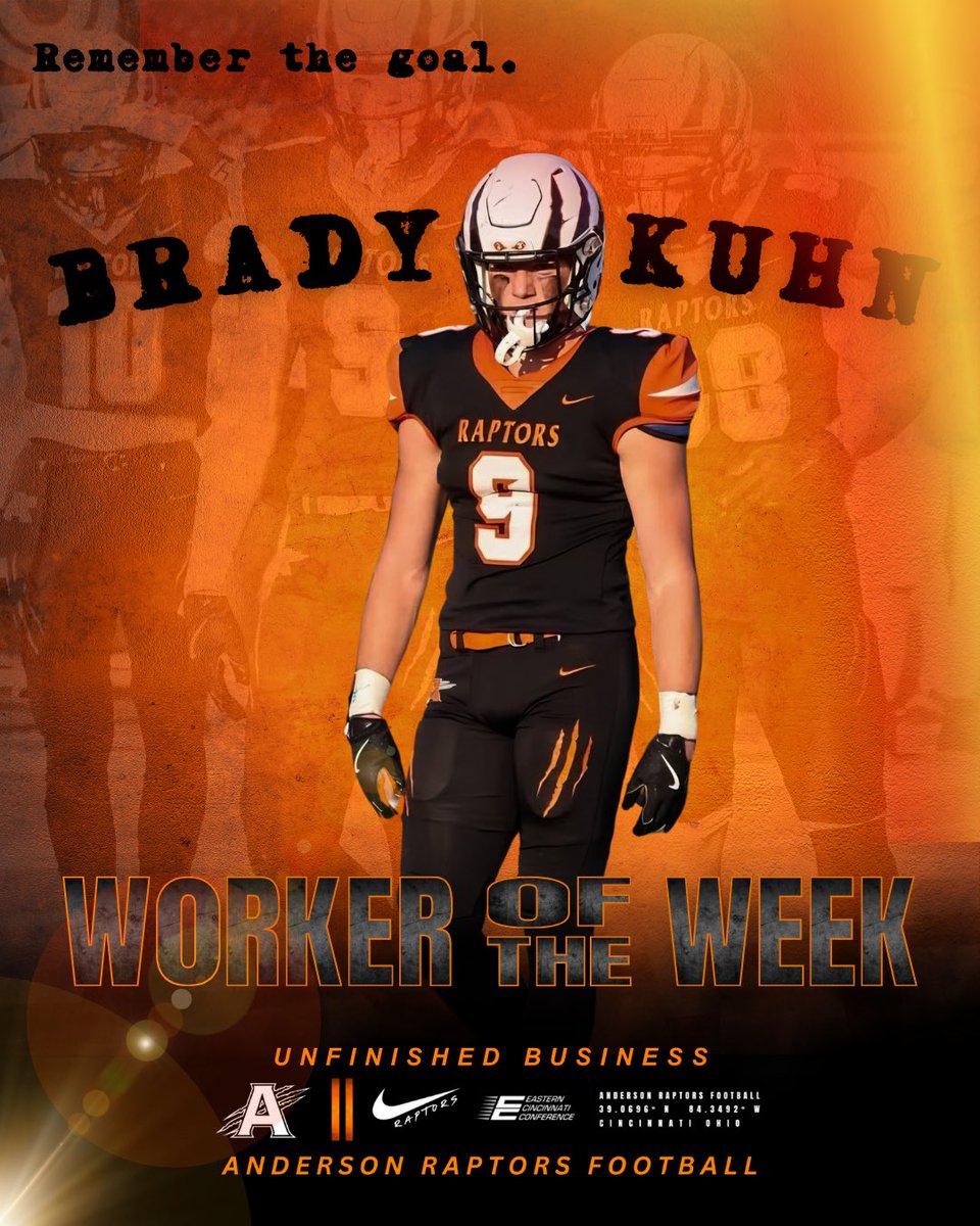 Brady Kuhn is preparing for a great senior season!! He’s stacking days and weeks to be ready for 2025!! #WorkWins