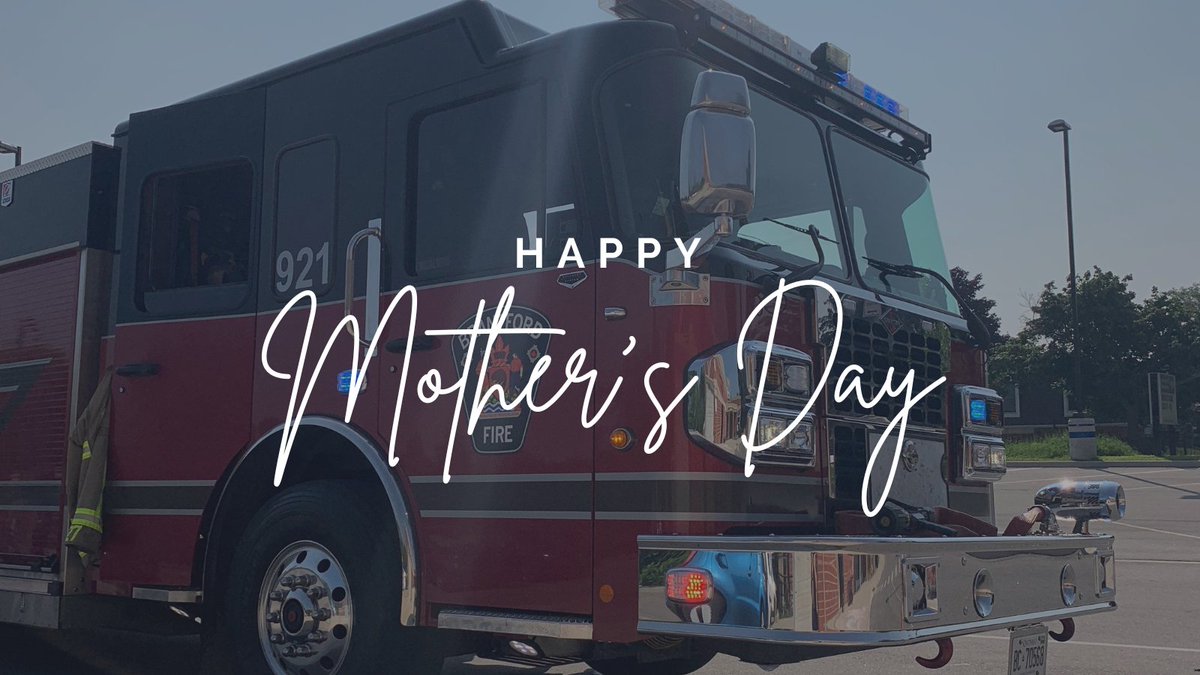 Happy Mother's Day!

Thank you to all of the moms serving their communities in emergency services, and to all the mothers and mother figures in our community. One day dedicated to you is simply not enough to recognize the vital role you play in shaping the lives of those around