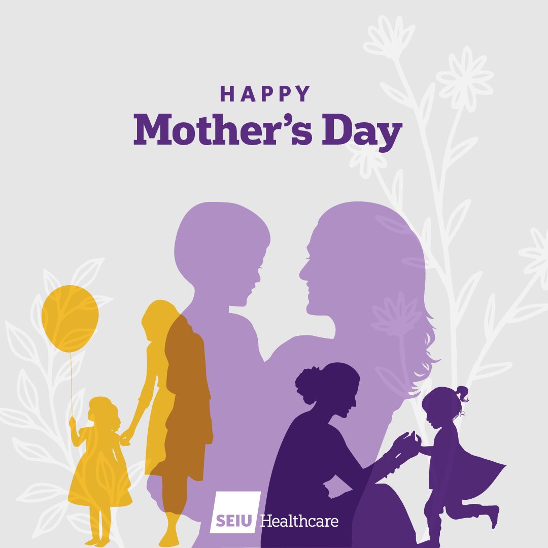 SEIUHealthCan's tweet image. Happy Mother’s Day to all the incredible, strong, and dedicated SEIU Moms in our Union!
Today, and every day, we celebrate you for everything you do, including keeping our movement strong by raising the next generation of worker power!