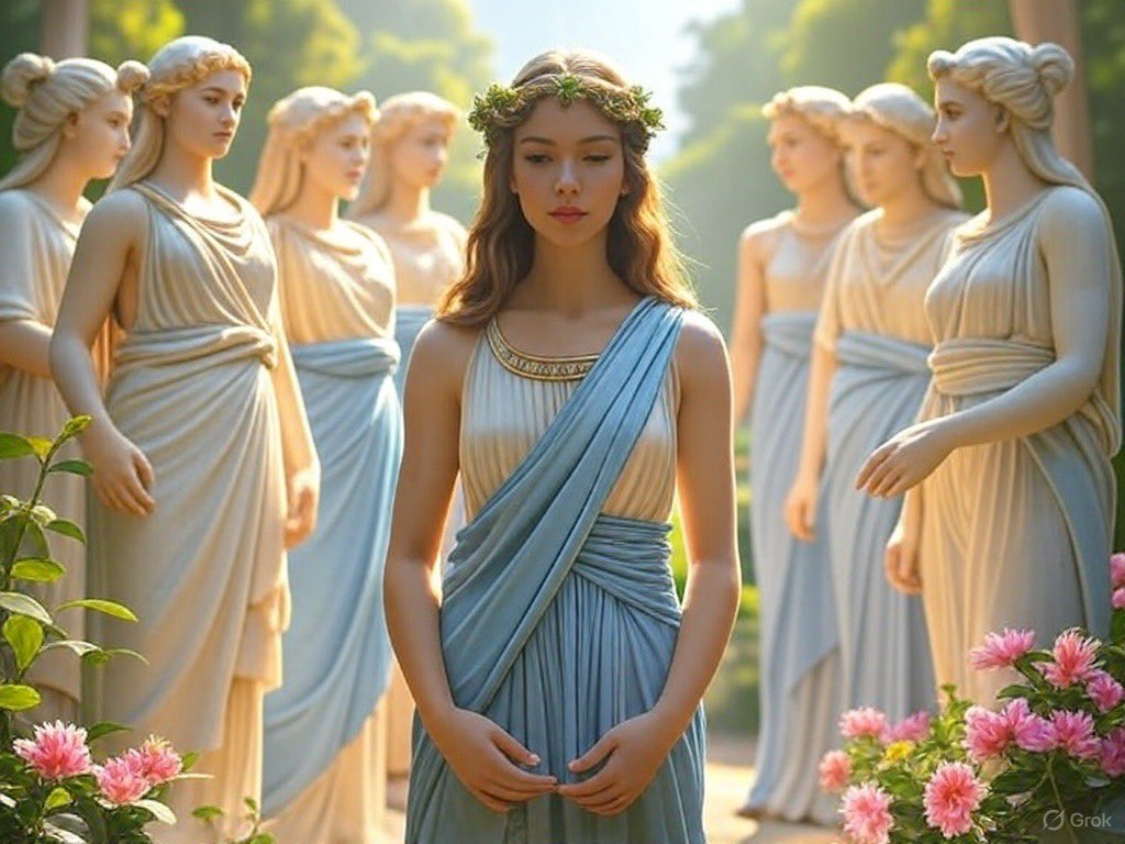 GadFlyAwaken's tweet photo. 🚨1/3 The Alteration of Matriarchal Mythologies by Patriarchal Societies- ‼️📜🌬️
The study of ancient societies reveals a rich and intricate tapestry of social structures, often classified as matriarchal or patriarchal. Matriarchal societies, in their purest form, are defined by women holding primary power & privilege, encompassing moral authority and control over property, leadership of the clan. In contrast, patriarchal societies are marked by male dominance in leadership, governance, and ideological frameworks that justify male superiority. The historical existence of fully matriarchal societies remains a topic of scholarly debate, yet evidence of goddess-centered worship in many ancient cultures suggests periods where feminine principles held significant sway in social & religious life. Mythological narratives, as cultural mirrors, reinforce these power dynamics and legitimize societal norms. This essay examines the transformation of mythologies rooted in goddess-centered traditions as patriarchal societies ascended, with particular attention to the Alexandrian age (4th century BCE), a period of Hellenistic expansion that accelerated the blending of local goddess cults with patriarchal Hellenistic influences across Mesopotamia, Egypt, Anatolia, India, & China. Through an analysis of mythological narratives, archaeological evidence, and cross-cultural parallels, this study explores how these shifts often intensified during this era altered the roles, prominence, and portrayals of female deities, including instances where they were raped or married to patriarchal gods. The focus remains on enduring trends rather than the figure of Alexander the Great, tracing their lasting impact on Western culture.

Defining Matriarchal and Patriarchal Societies and Mythologies- 
The term “matriarchy,” derived from the Latin mater (mother) and Greek arkhein (to rule), describes a social order where the mother or eldest female leads the family, with descent traced matrilineally, potentially extending to broader governance by women. Scholars like James Peoples and Garrick Bailey define it as rule by mothers or female power, contrasting with patriarchy, where men dominate political, moral, and property spheres. The debate persists over to which extent true matriarchies existed, with distinctions made between matrilineal, matrilocal, and matrifocal systems and outright female rule. Simon Butler cautions against equating prehistoric female imagery with societal dominance. This report thus focuses on goddess-centered worship as evidence of early feminine reverence, a tradition increasingly challenged by patriarchal assertions, notably during the cultural exchanges of the Alexandrian age, as a lens to understand these transformations.

#MatriarchalMythology  
#PatriarchalInfluence  
#MythologyAndGender  
#FeministMythology  
#CulturalTransformation