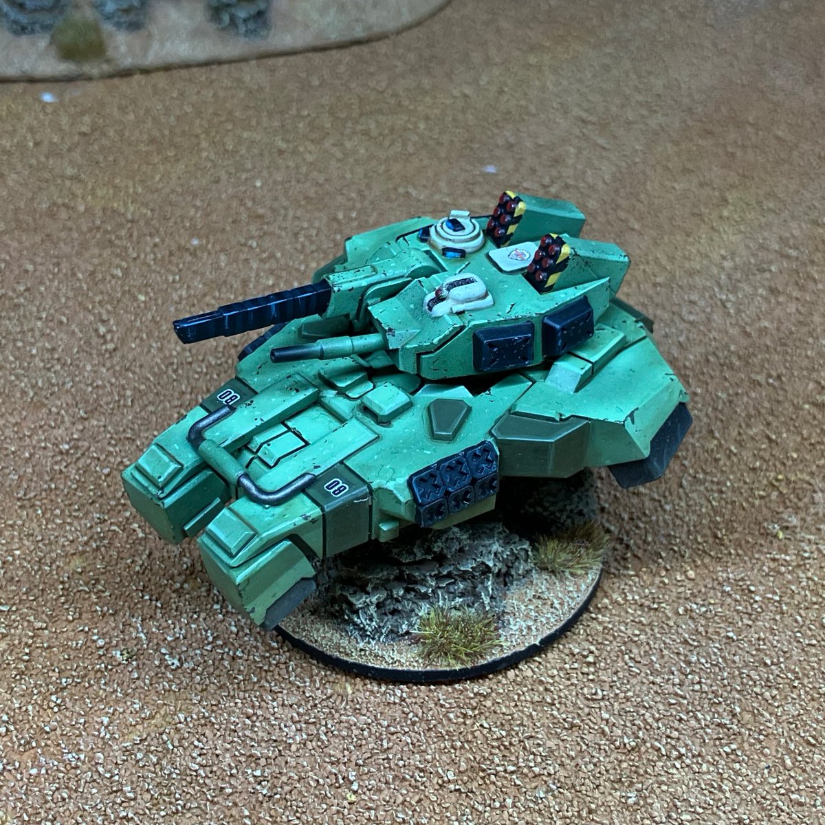 cagerhammar's tweet photo. Yesterday i finsh my new CEF HT-95s   enyoy                                                                                #heavygearblitz #heavygear #miniaturepainting #miniaturewargaming #dreampod9 #dp9 #warmongers #mecha #miniatures https://t.co/xmMWDxgrP0