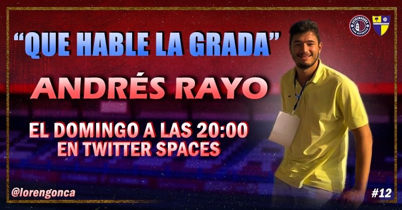🗣️ CAMBIOS PARA HOY

❌ Cisqui no podrá estar por motivos personales.

🆕 Tendremos por aquí a Robador y a Andrés Rayo (Scout profesional y analista) 

👀 Os espero!!