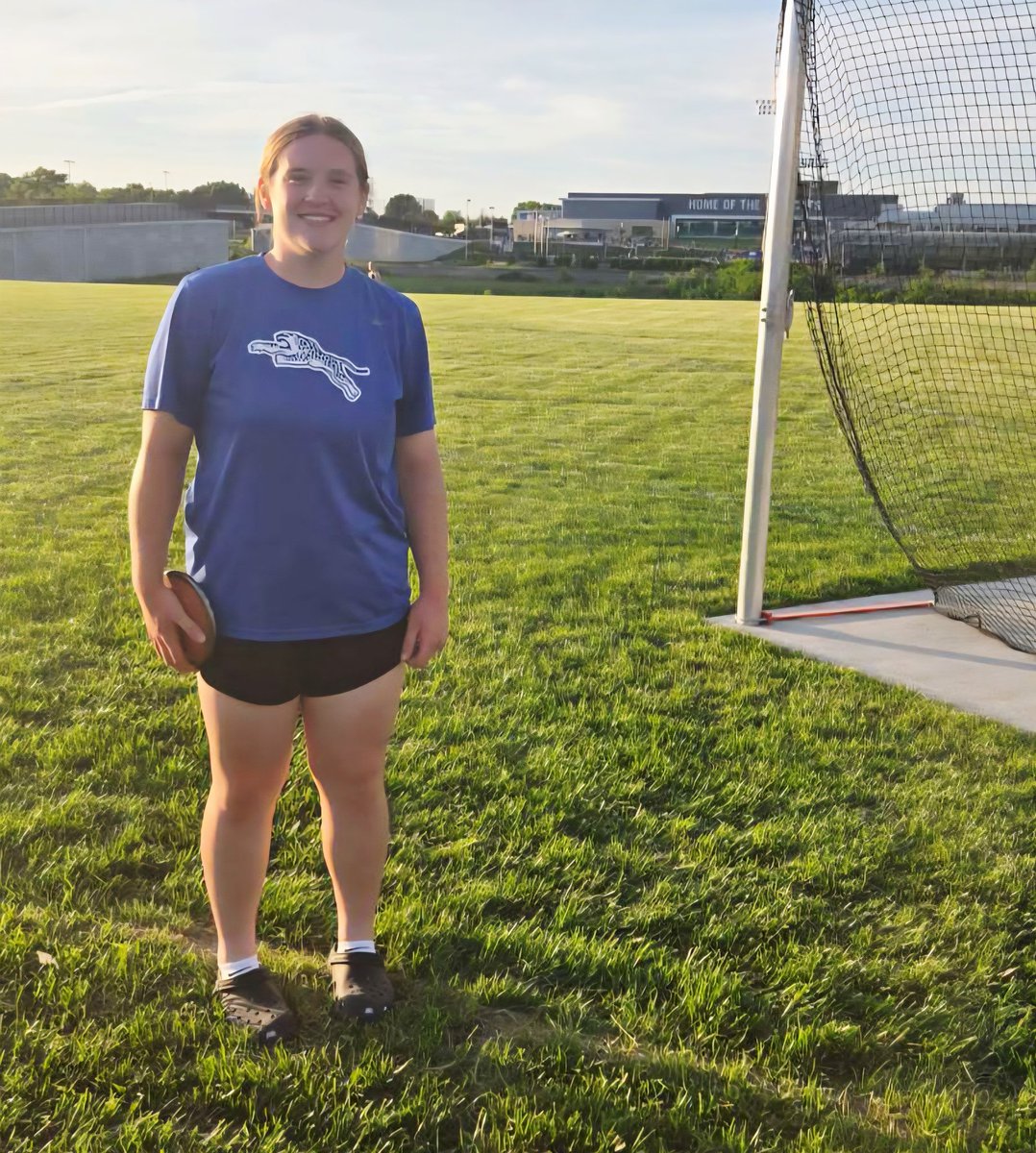 2025 Suburban Gold Conference Championship 

Leah Morgan
Blue Springs South c/o 2028
     Discus ~ 1st Place  🥇 
     Javelin ~ 2nd Place 🥈 

New discus PR 38.51 meters