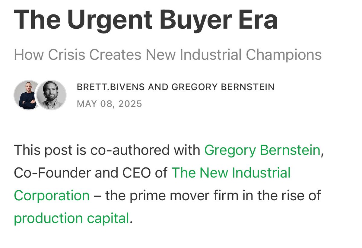 Aaron Slodov (@aphysicist) on Twitter photo interesting article on a new asset class emerging to back new industrial companies from <a href="/gregorymbernn/">Gregory Bernstein</a> and <a href="/brettbivens/">Brett Bivens</a> interesting article on a new asset class emerging to back new industrial companies from <a href="/gregorymbernn/">Gregory Bernstein</a> and <a href="/brettbivens/">Brett Bivens</a>