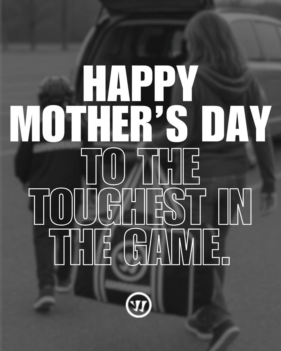 Happy Mother's Day to the real warriors. Your patience, dedication, and love does not go unnoticed! 💪 

#WarriorHockey #BreakTHROUGH #HappyMothersDay