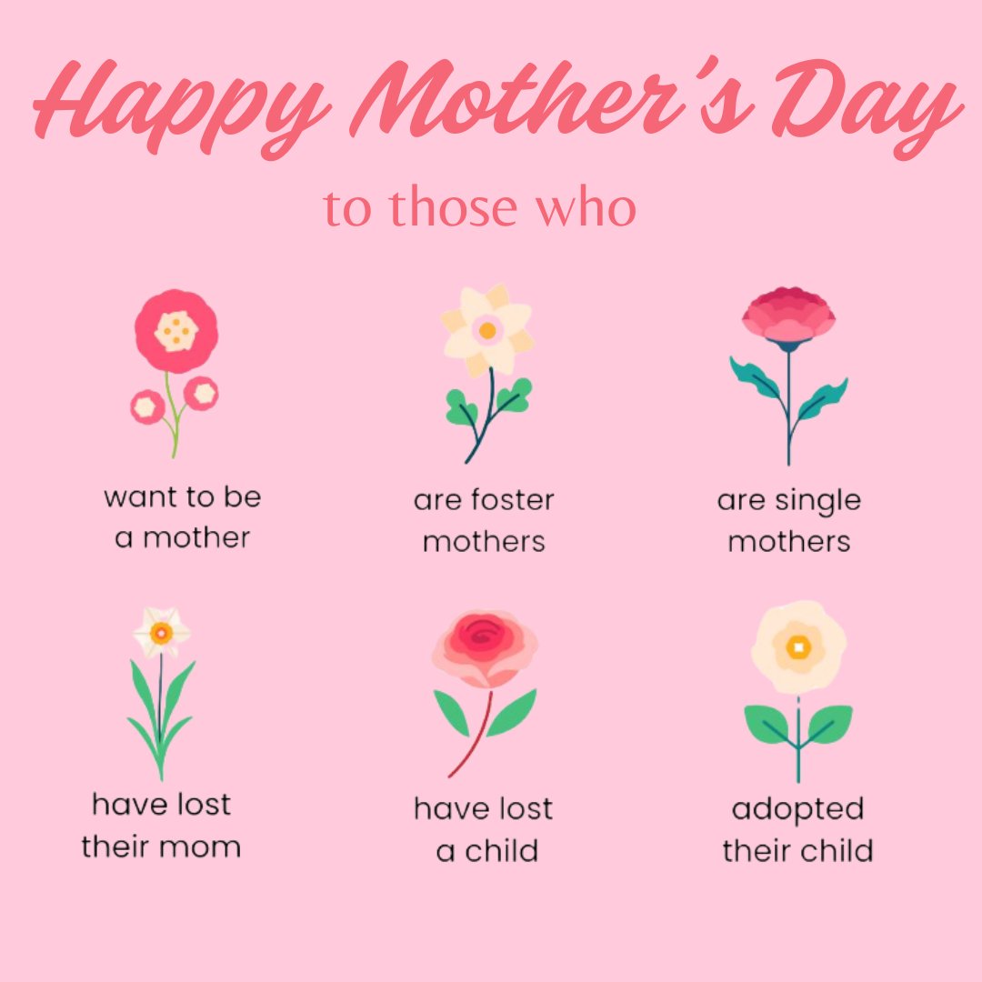 Happy Mother's Day to ALL the moms out there—your love, strength, and care make the world a better place. #MothersDay