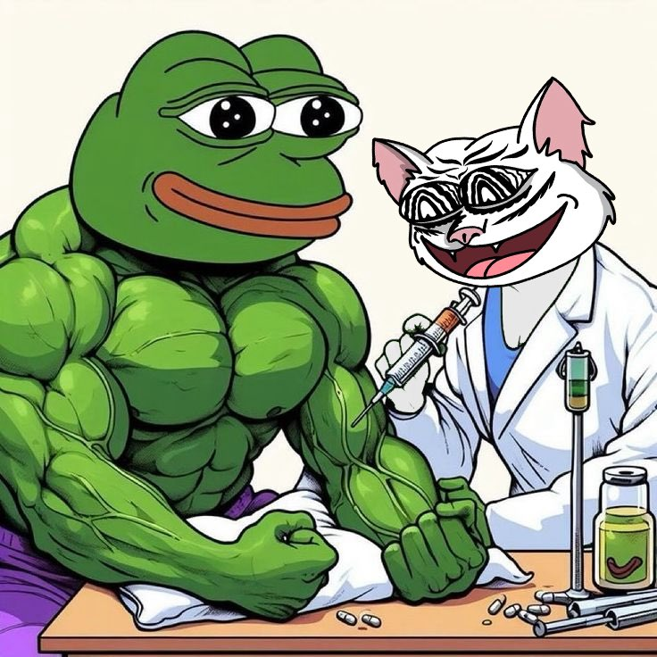 MacitheCat's tweet photo. My friend, let me and my brother give you strength #PEPE #MACI https://t.co/Bd0SXaumqX
