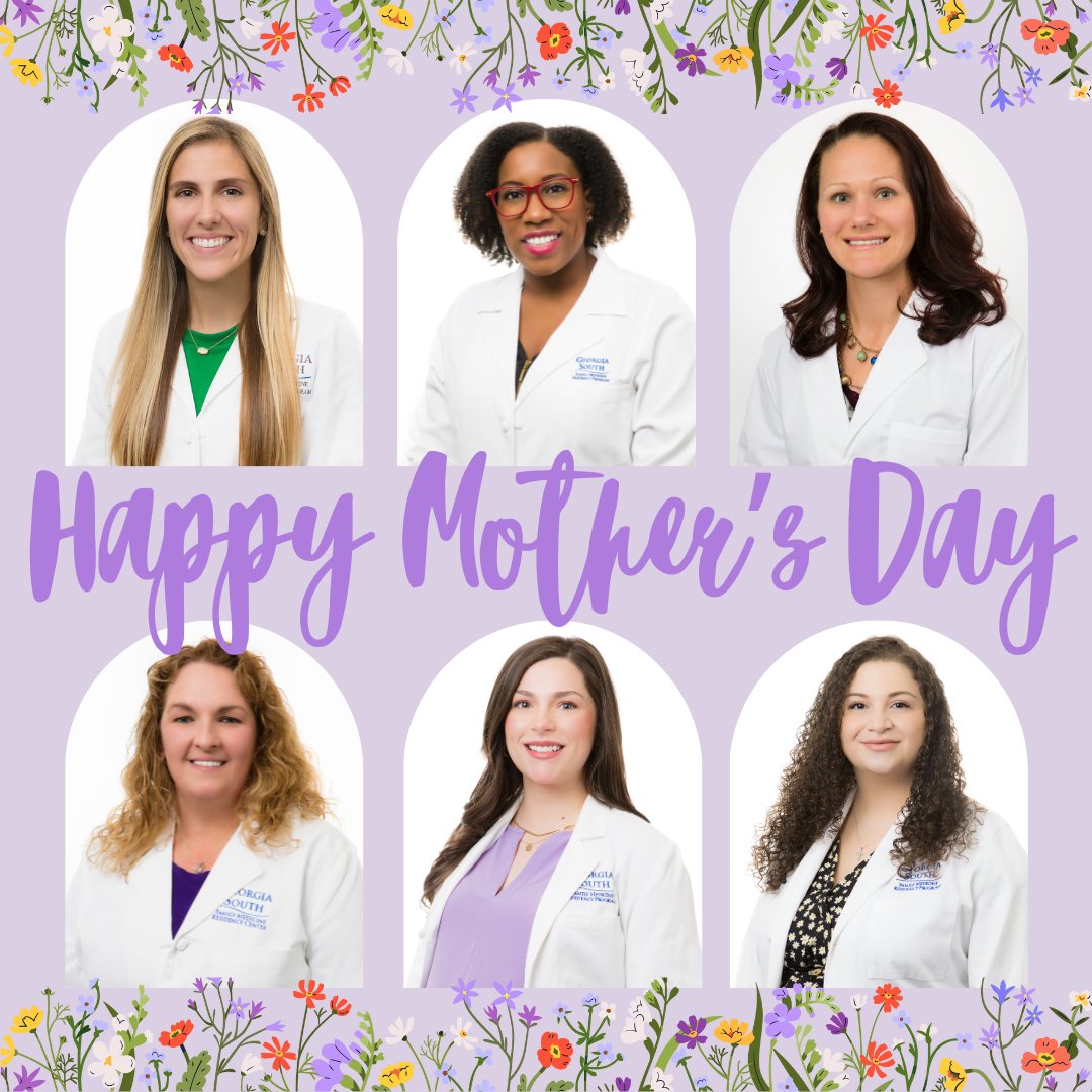 #HappyMothersDay from all of us at #GeorgiaSouthFamilyMedicine! We’re especially proud to honor the incredible physician moms who are part of our residency family.