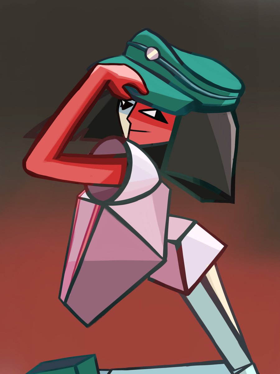 So tried the evil artstyle challenge 
(Told to use thick lines and cel shading) 
#enadreambbq #ENA #Enafanart