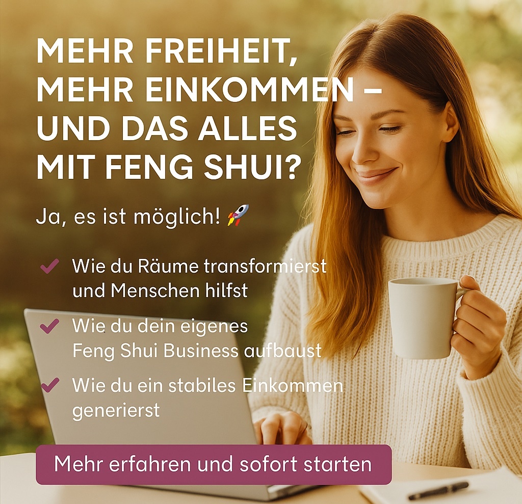 🌱 Wusstest Du, dass immer mehr Menschen in eine Feng Shui Beratung investieren – und dafür bereit sind, gutes Geld auszugeben?

💥 Im gratis Workshop lernst du:

✅ Wie du ein stabiles Einkommen generierst

📆 Sichere dir jetzt deinen Platz 

feng-shui.de/live-gratis-wo…