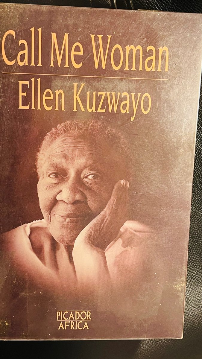 One of the most treasured books on my shelf. Got the copy somewhere in 2016. Her narration of the 1913 Land Act, the Group Areas Act made me feel so sad😥she narrates how that law kept being amended to further strip black people off their land rights.🥹🤍