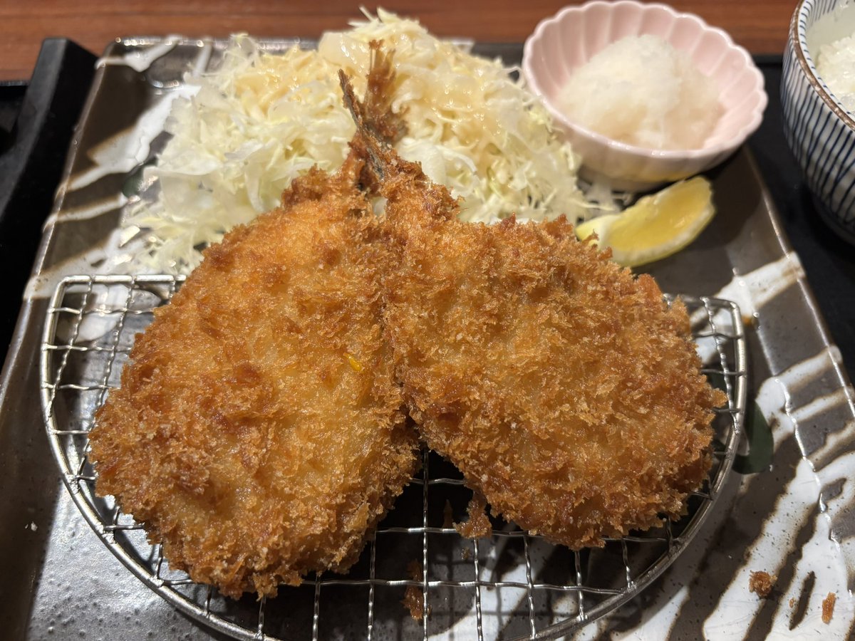 アジフライを考えた人は天才だと思う